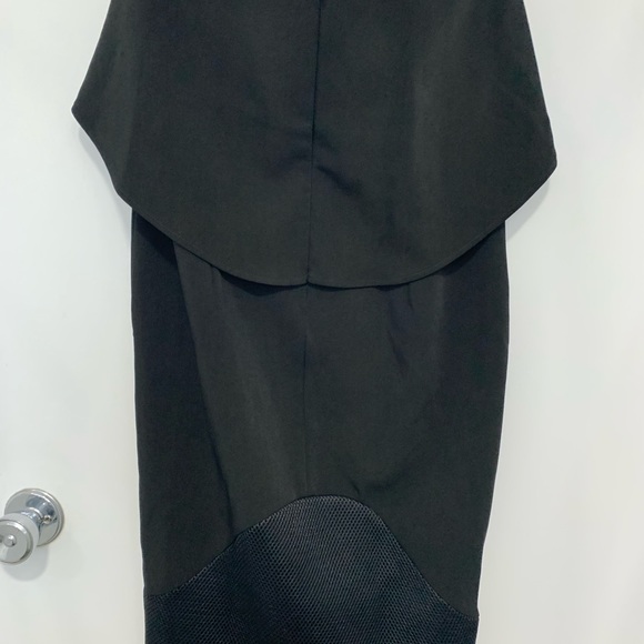 SHEIKE love struck Black strapless dress with cutout Sz 8 - Picture 5 of 10